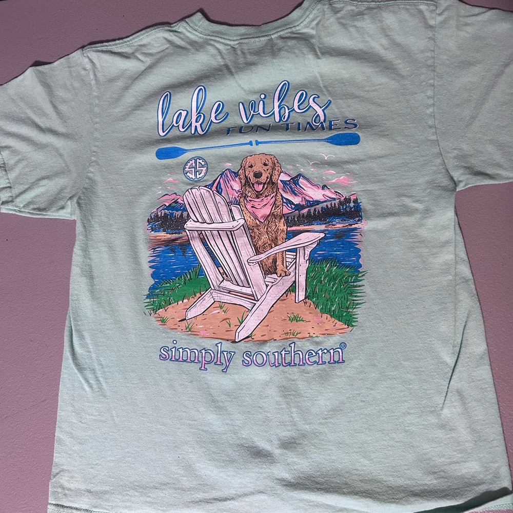 Simply southern youth large shirt